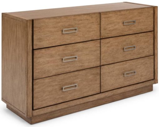 Homestyles Big Sur Oak 6-Drawer Dresser