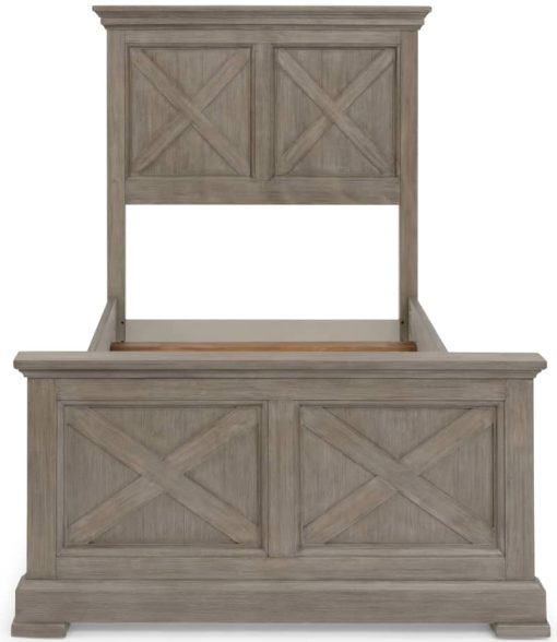 Homestyles Mountain Lodge Gray Twin Bed