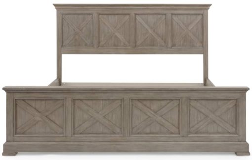 Homestyles Mountain Lodge Gray King Bed