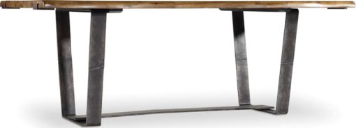 Hooker Furniture Dining Room Medium Wood Live Edge Dining Table