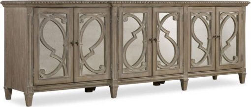 Hooker Furniture Living Room Light Wood Solana Six Door Console
