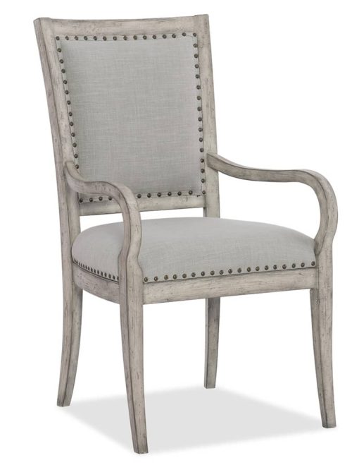 Hooker Furniture Dining Room Boheme Vitton Upholstered Arm Chair