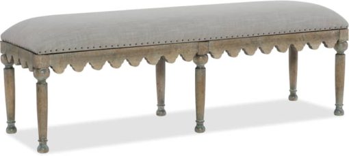 Hooker Furniture Bedroom Boheme Madera Bed Bench