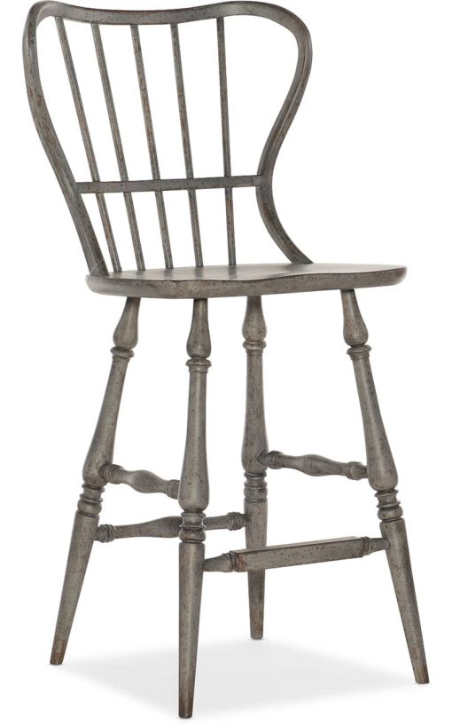 Hooker Furniture Dining Room Ciao Bella Spindle Back Bar Stool