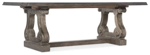 Hooker Furniture Dining Room Woodlands Rectangle Dining Table With Two 22" Leaves