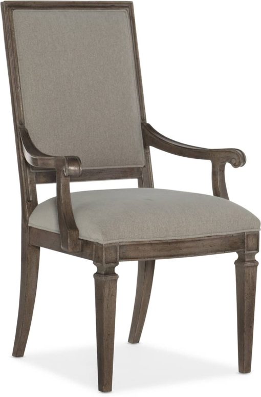 Hooker Furniture Dining Room Woodlands Carved Back Arm Chair