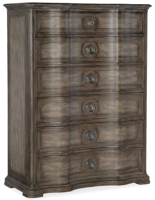 Hooker Furniture Bedroom Woodlands Six-Drawer Chest