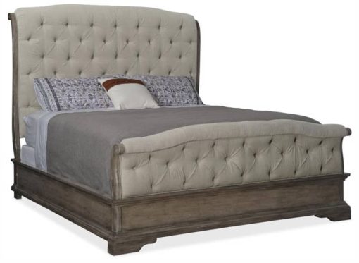 Hooker Furniture Woodlands Collection Queen Upholstered Bed