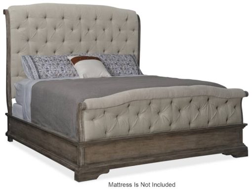 Hooker Furniture Bedroom Woodlands Cal King Upholstered Bed