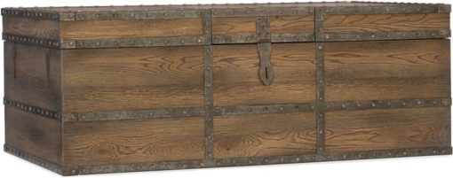 Hooker Furniture Living Room Pinta Trail Strong Box Cocktail Table
