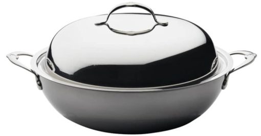 Hestan Nanobond Stainless Steel 14" Covered Wok