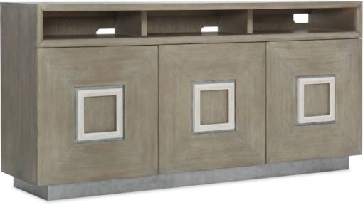 Hooker Furniture Greige Oak Affinity Entertainment Console