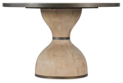 Hooker Furniture Miramar Point Reyes 48" Botticelli Dark Wood Round Dining Table