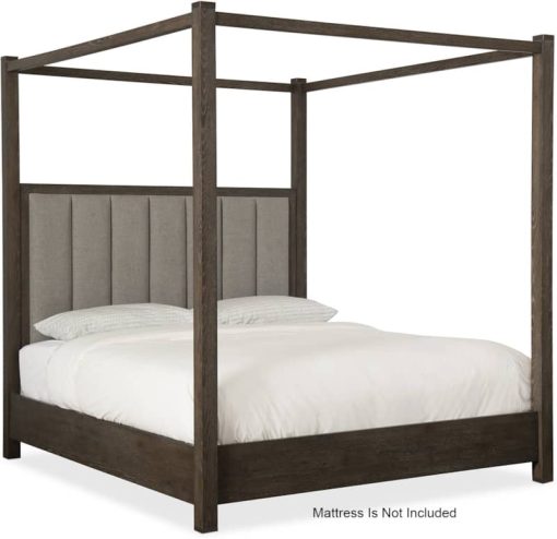 Hooker Furniture Bedroom Miramar Aventura Jackson Queen Poster Bed With Tall Posts & Canopy