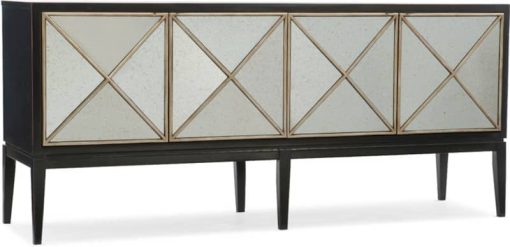 Hooker Furniture Home Entertainment Melange Jova Four-Door Credenza
