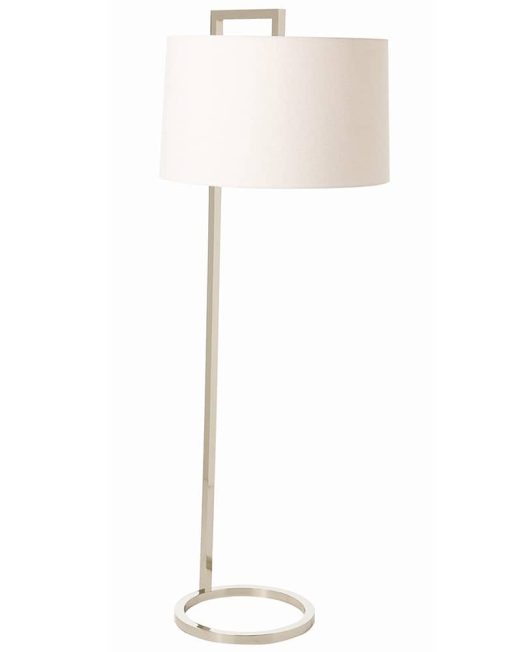 Arteriors Belden Polished Nickel Floor Lamp