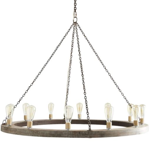 Arteriors Geoffrey Gray Medium Chandelier