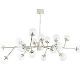 Arteriors Dallas Polished Nickel Medium Chandelier
