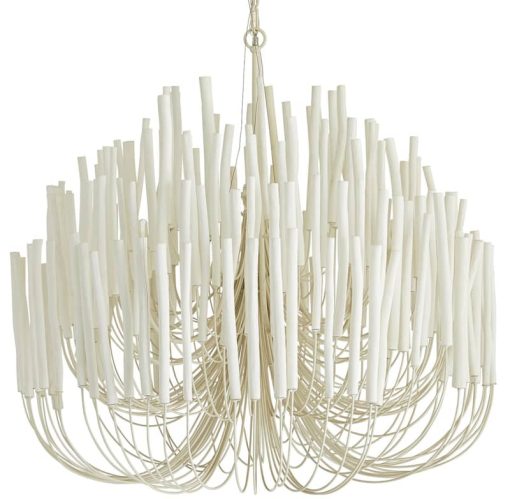 Arteriors Tilda White Large Chandelier