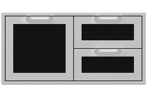 Hestan 42" Stealth Outdoor Combo Storage Door And Double Drawer