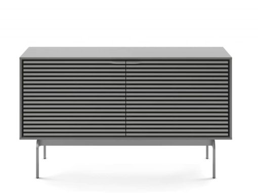 BDI Align Fog Grey Double Console Cabinet