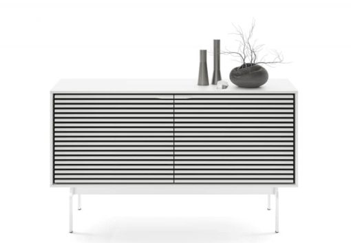 BDI Align Satin White Double Console Cabinet