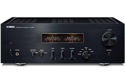 Yamaha Piano Black Integrated Amplifier