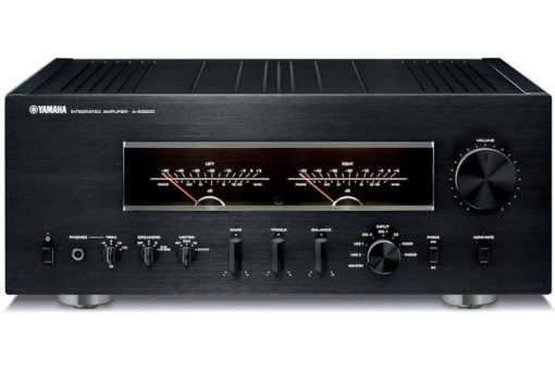 Yamaha Piano Black Integrated Amplifier
