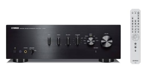 Yamaha Black 85W Integrated Amplifier