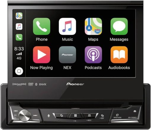 Pioneer Single DIN 7" Multimedia DVD Receiver