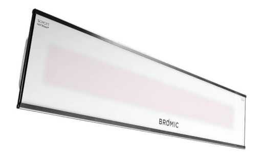 Bromic Heating Platinum Smart Heat 3400W White Electric Outdoor Patio Heater - Image 2