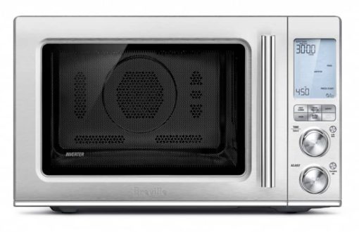 Breville The Combi Wave 3-In-1 Brushed Stainless Steel Microwave, Oven & Air Fryer