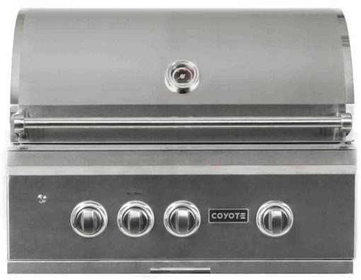 Coyote S-Series 30" Stainless Steel Built-In Liquid Propane Gas Grill
