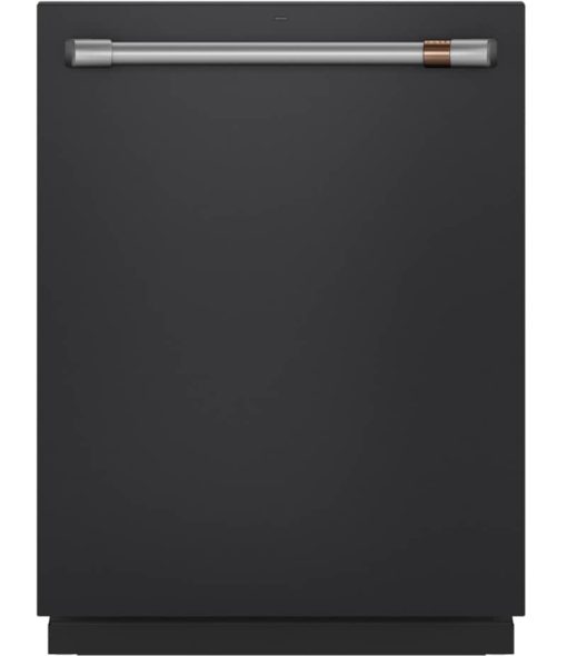 Cafe 24" Matte Black Built-In Dishwasher With Hidden Controls