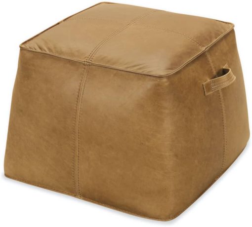 Hooker Furniture CO Collection Birks Large Leather Ottoman