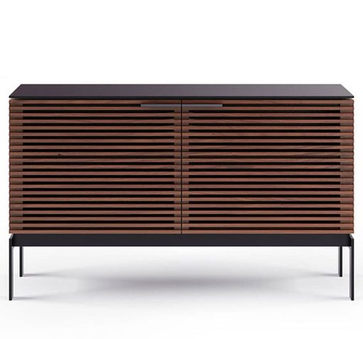 BDI Corridor SV 7128 Chocolate Stained Walnut TV Stand