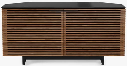BDI Corridor 8175 Natural Walnut Corner Media Cabinet