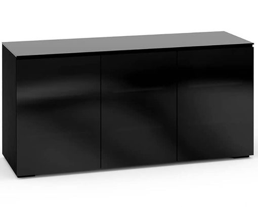 Salamander Designs Chameleon Collection Oslo 337 Black AV Cabinet