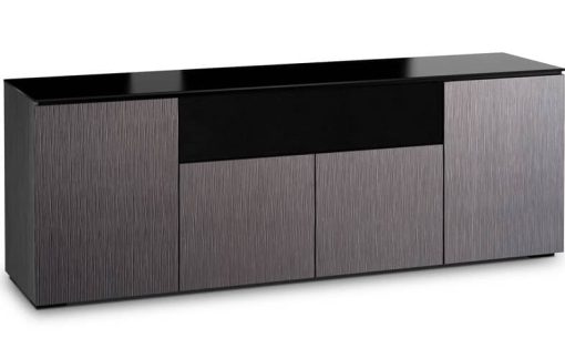 Salamander Designs Chameleon Collection Seattle 345 Alpi Gray Oak AV Cabinet