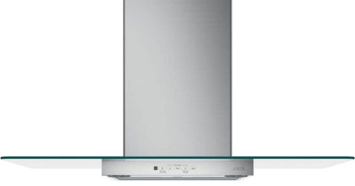 Cafe 36" Stainless Steel Wall-Mount Glass Canopy Chimney Hood