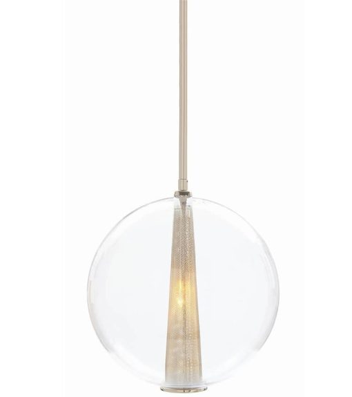 Arteriors Caviar Clear Adjustable Large Pendant