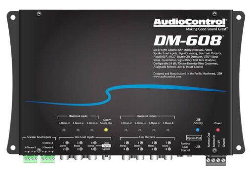 Audio Control Six By Eight Channel Matrix DSP Processor