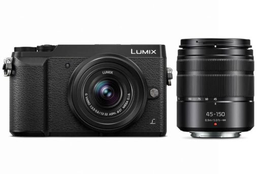 Panasonic Lumix GX85 4K Mirrorless Digital Camera With 12-32mm And 45-150mm Lenses