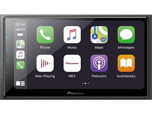 Pioneer 6.8" In-Dash Multimedia Receiver With WVGA Capacitive Touchscreen Display