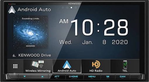 Kenwood eXcelon Digital Multimedia Receiver With Bluetooth & HD Radio