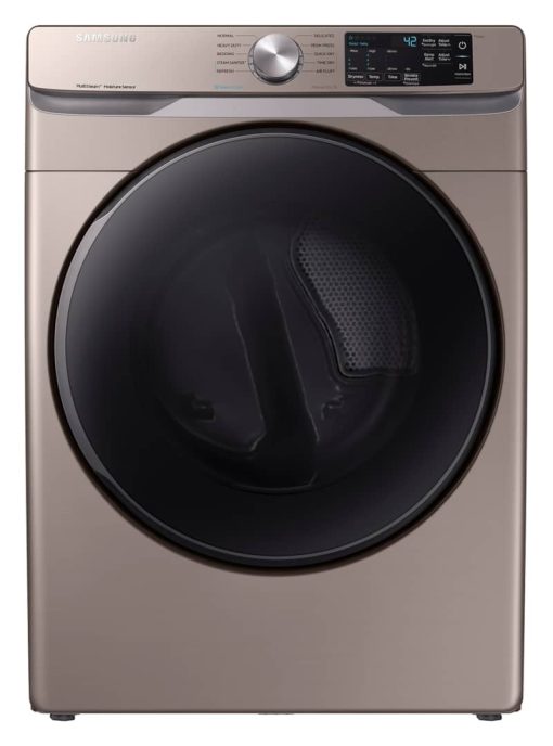 Samsung ADA 7.5 Cu. Ft. Champagne Front Load Electric Dryer With Steam Sanitize+
