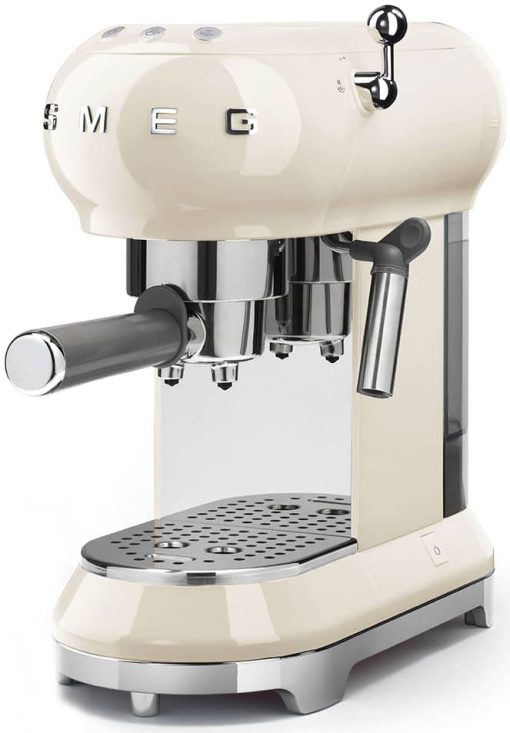 Smeg 50's Retro Style Cream Espresso Machine