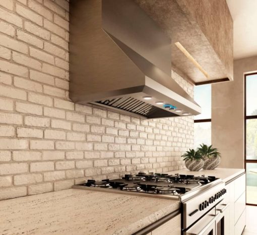 Elica Calabria 48" Stainless Steel Range Hood - Image 5