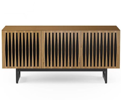 BDI Elements 8777-ME Tempo Walnut Media Cabinet