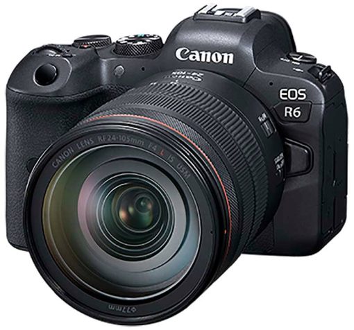 Canon EOS R6 RF 24-105mm F4 L IS USM Lens Kit